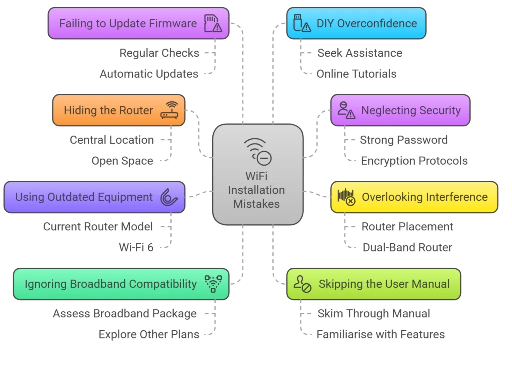 WiFi Installation Guide - Avoid Common Mistakes & Boost Your Connection 7 Common WiFi Installation Mistakes and Solutions