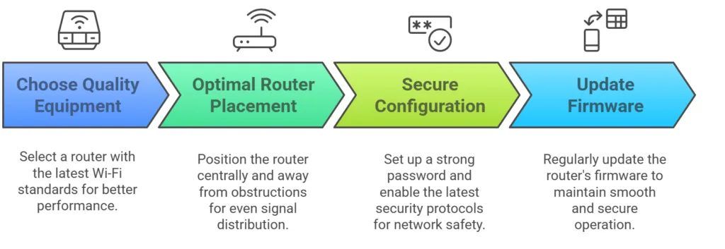 WiFi Installation Guide - Avoid Common Mistakes & Boost Your Connection 6 Setting Up a Strong Wireless Connection