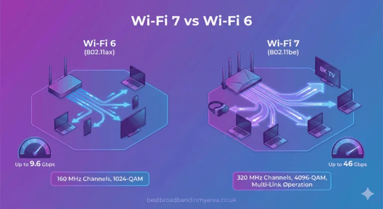 Wi-Fi 7 vs Wi-Fi 6