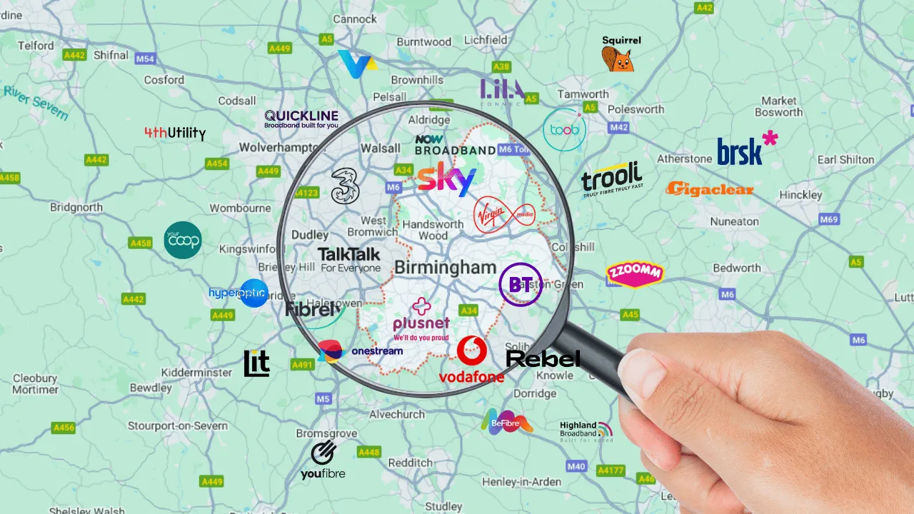 Broadband Deals in Birmingham 11 broadband in Birmingham