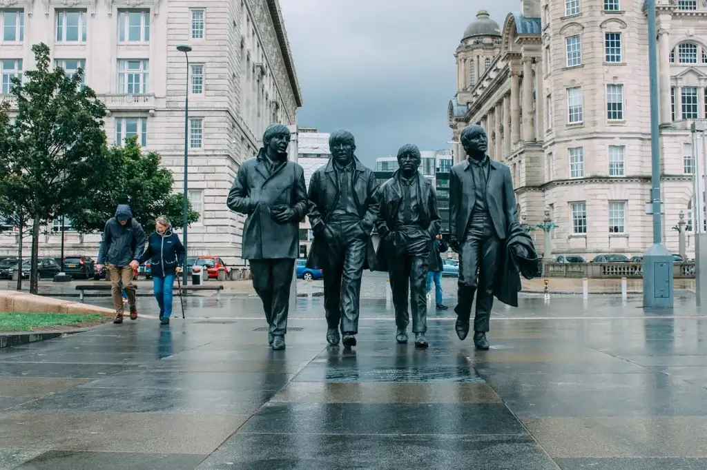 The Beatles Statues Liverpool Waterfront