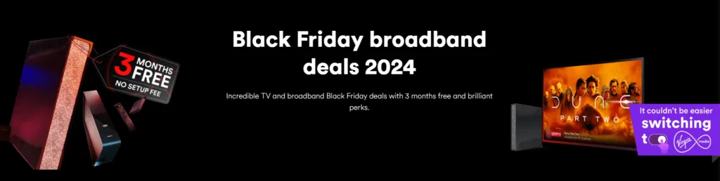 Virgin Media Black Friday Deals